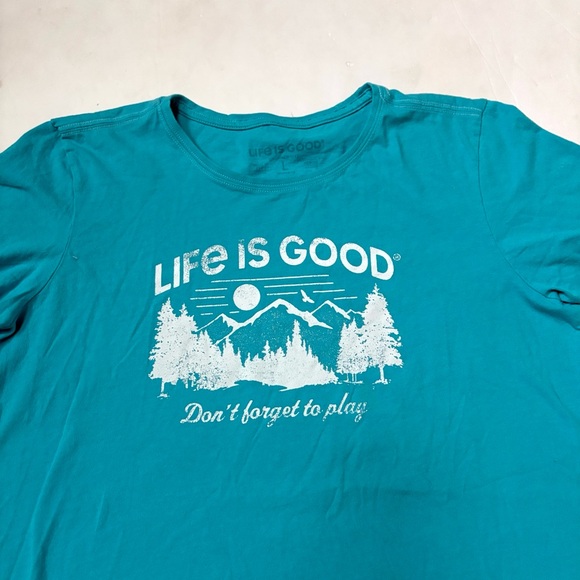 Life is Good Crusher Lite 'Don't Forget To Play' Tee - Picture 9 of 12